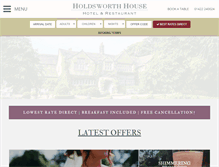 Tablet Screenshot of holdsworthhouse.co.uk